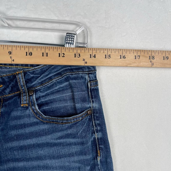 Pilcro and the Letterpress Anthropologie Jeans Low Rise Straight Women's Size 26 - Picture 16 of 16